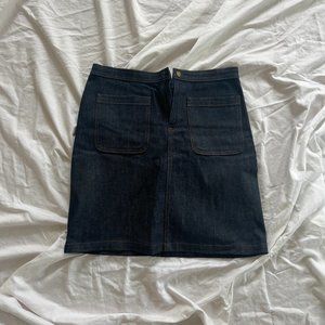 APC Denim Mini Skirt (Size 6)